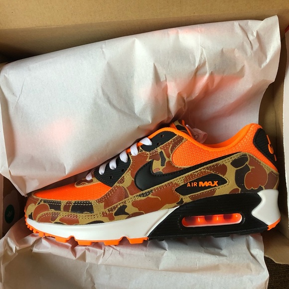Nike Air Max 90 SP Orange Duck Camo AM90 - Picture 5 of 7
